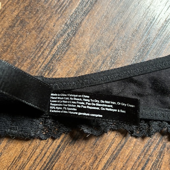 Aritzia Talula Black Lace Halter Bralette - Picture 6 of 6